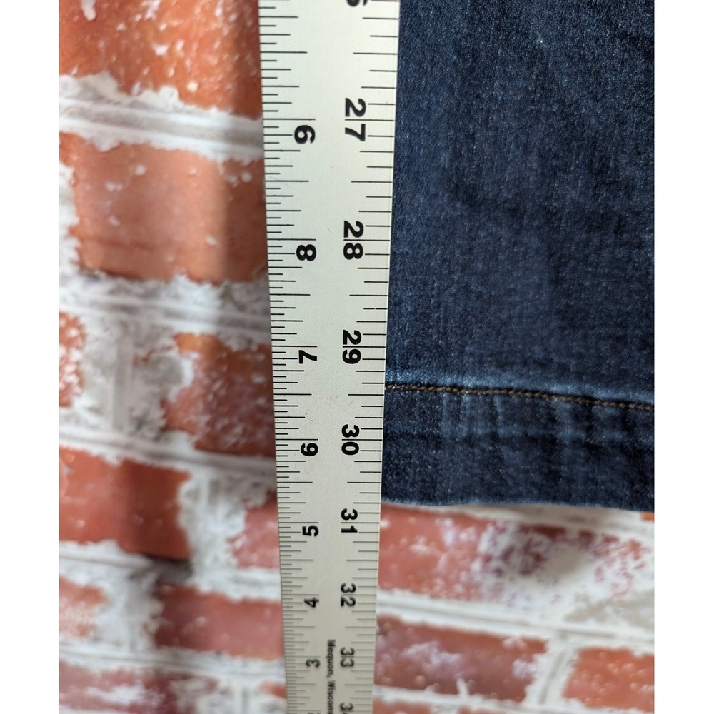 Judy Blue Wide Leg Jeans Womens 16W Dark Wash High Rise Stretch JB82642DK-CO-PL - Picture 5 of 8